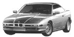 BMW E31 B1016 Fault Code
